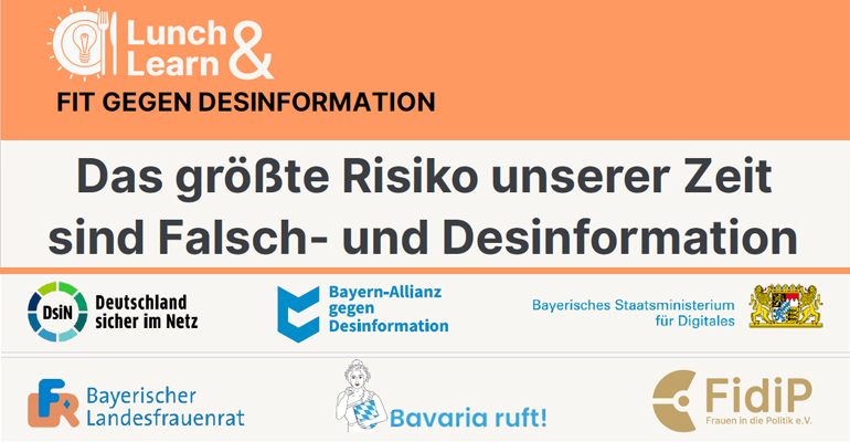 Lunch & Learn: Fit gegen Desinformation