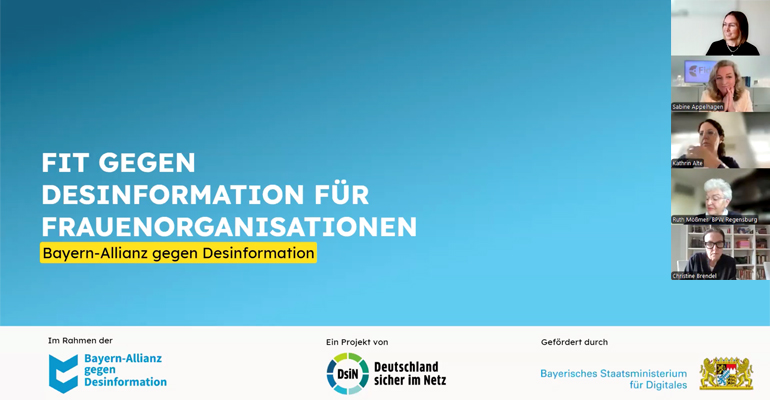 Lunch & Learn: Fit gegen Desinformation Lunch & Learn: Fit gegen Desinformation