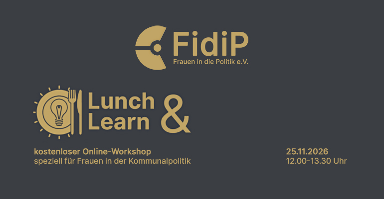 Lunch & Learn am 25. November 2026 Lunch & Learn am 25. November 2026