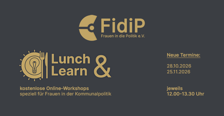 Lunch & Learn - Neue Termine Lunch & Learn - Neue Termine